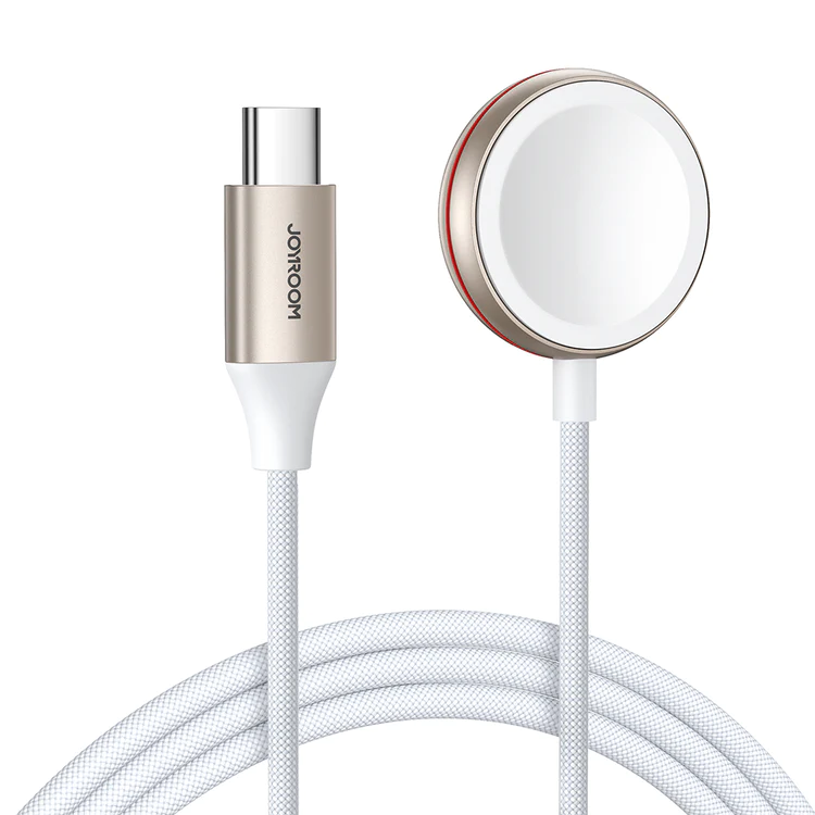 Joyroom iP Watch Magnetic Charging Cable (USB-C) 1.2m-White