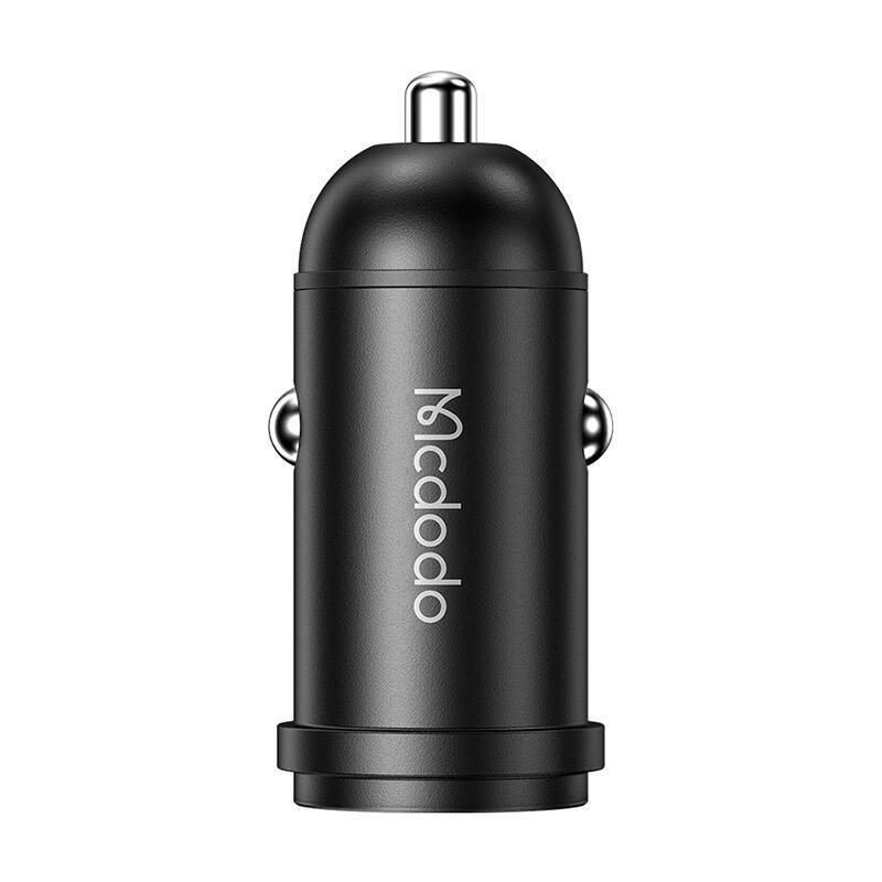 Mcdodo 30W USB C Car Charger with USB C to Lightning Cable - Black Mcdodo 30W USB C Car Charger with USB C to Lightning Cable - Black
