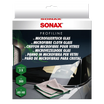 SONAX Glass Microfibre Cloths – Waffle Weave, Pack of 3