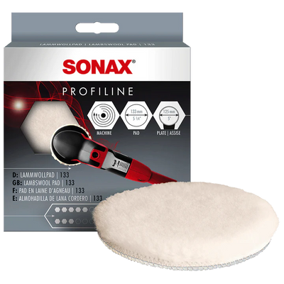 SONAX Lambskin Polishing Pad – 130mm