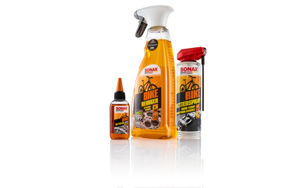 SONAX Bike Care Bundle – Cleaner & Lubricants