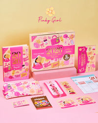 Mofkera Agenda Gift Set 2026 - Pinky Girl