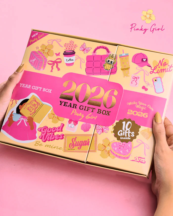 Mofkera Agenda Gift Set 2026 - Pinky Girl