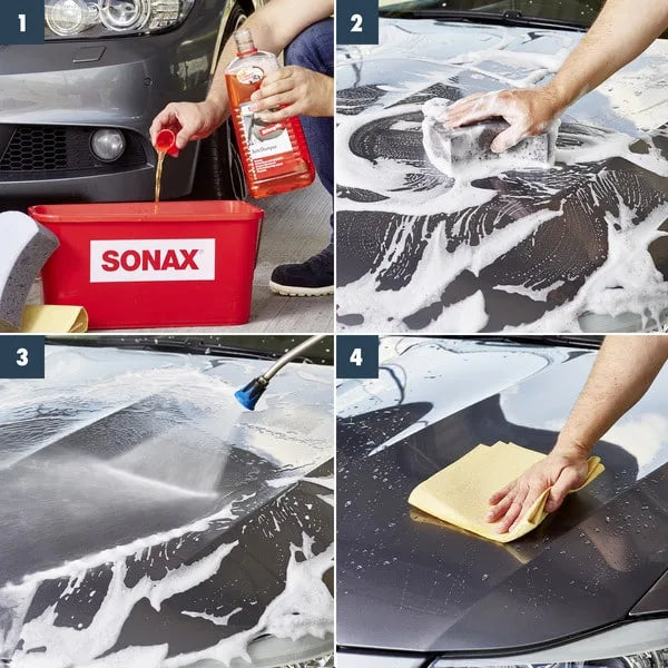SONAX Car Wash Shampoo 2L – Paint-Safe Deep Cleaner