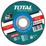 TOTAL Abrasive Flat Metal Cutting Disc 180*1.6mm - 7" (TAC2211802)