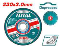TOTAL Abrasive Depressed Metal Cutting Disc 230*3.0mm - 9" (TAC2212301)