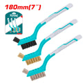 TOTAL Abrasive Wire Brush 3PCs Set 180mm 7" (TAC38033)