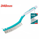 TOTAL Wire Brush 340mm |3 Rows (TAC38051)