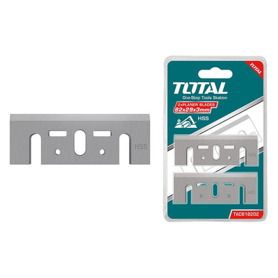 TOTAL HSS Planer Blades 82mm (2pcs) – TAC618202