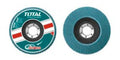 TOTAL SANDING DISC 4 1/2" FLAP 60 ZIRCONIUM (TAC641152)