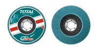 TOTAL SANDING DISC 4 1/2" FLAP 80 ZIRCONIUM (TAC641153)