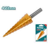 TOTAL Step Drill Bit 4-22mm (TAC8242201)