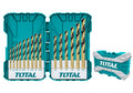 TOTAL 15pcs HSS drill bits set