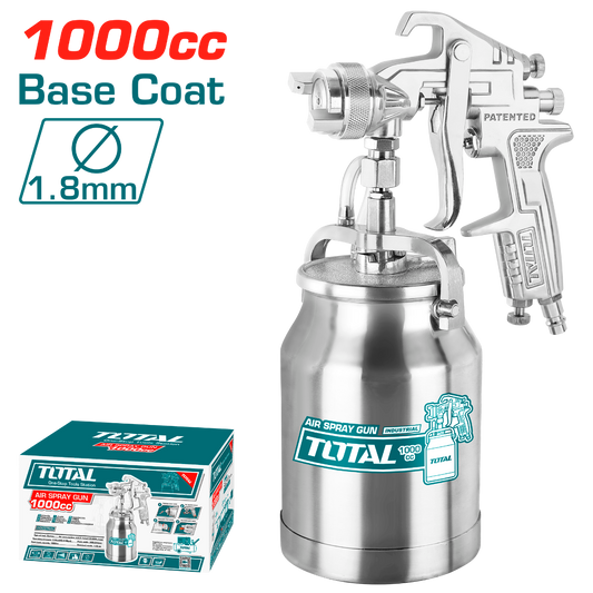 TOTAL Air Spray Gun (TAT11002) – Professional Precision & Smooth Finish