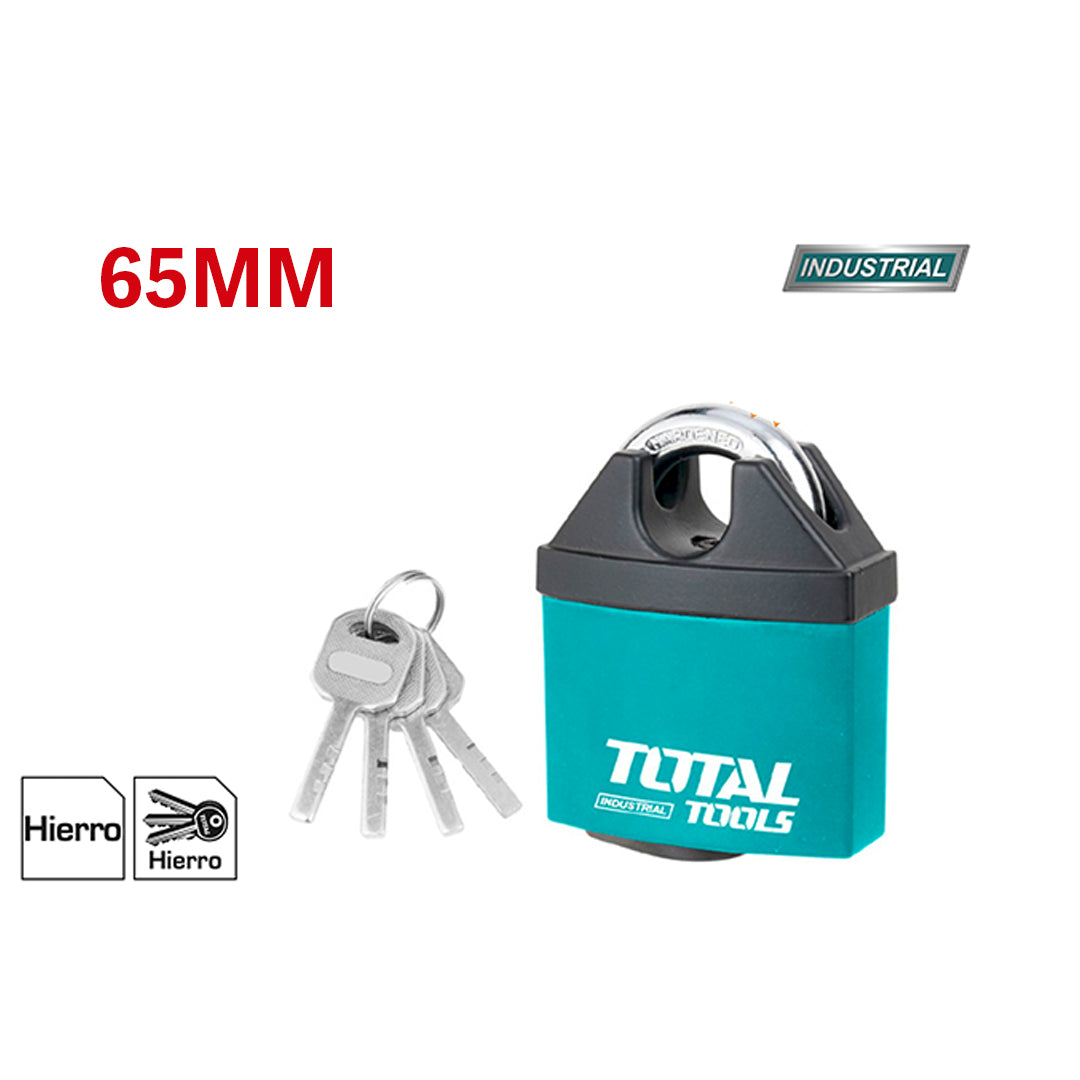 TOTAL 65mm Waterproof Iron Padlock (TBLK38651) – Superior Protection