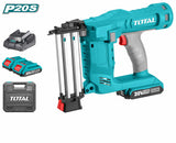 TOTAL Lithium-ion cordless brad nailer kit 20volt