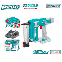 TOTAL POWERED STRAIGHT NAIL GUN 20V (TCBNLI3508)