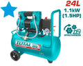 TOTAL Air Compressor 24L | 1.5HP (TCS1110242)