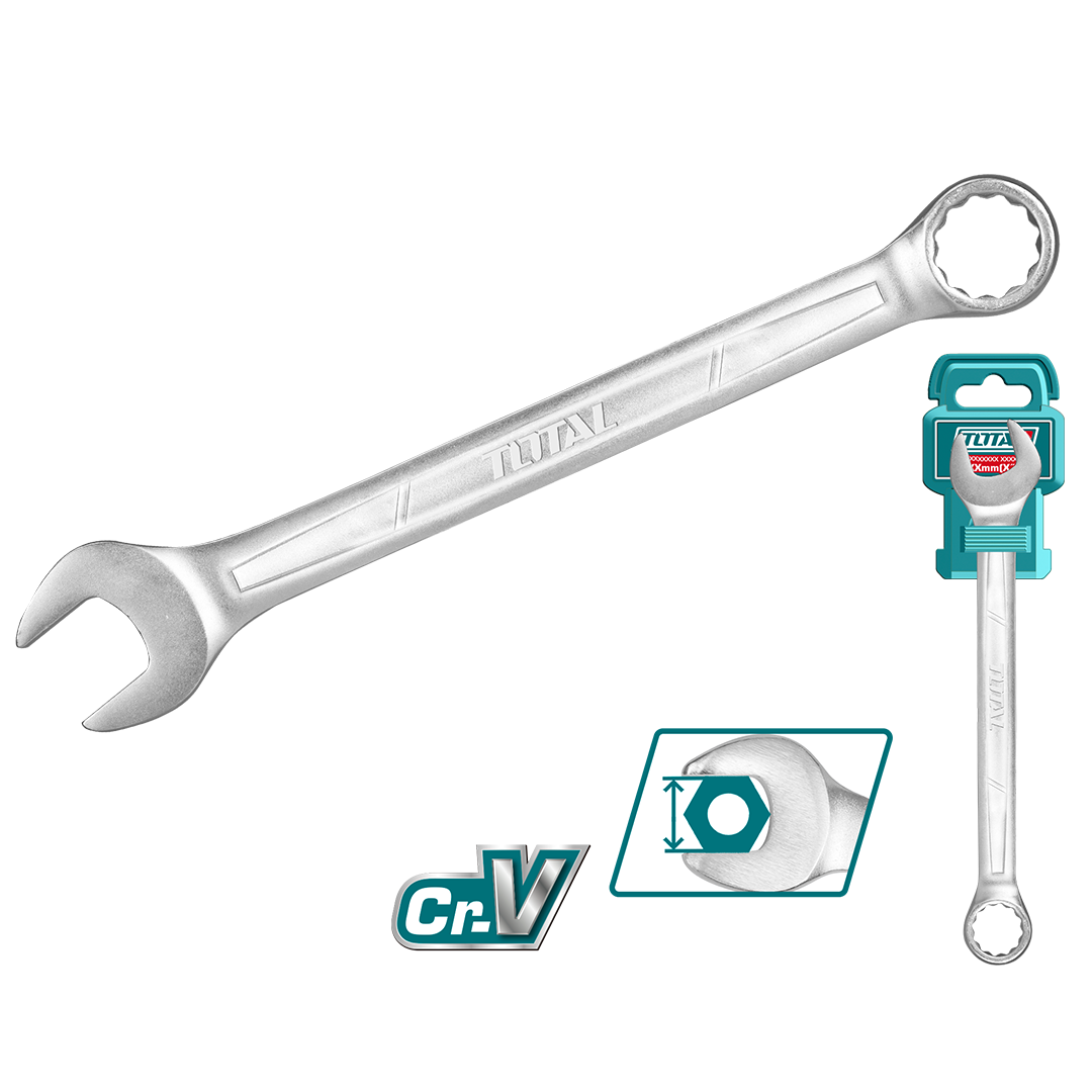 Total 22mm Open-End Wrench (TCSPA221) – Exceptional Precision and Strength