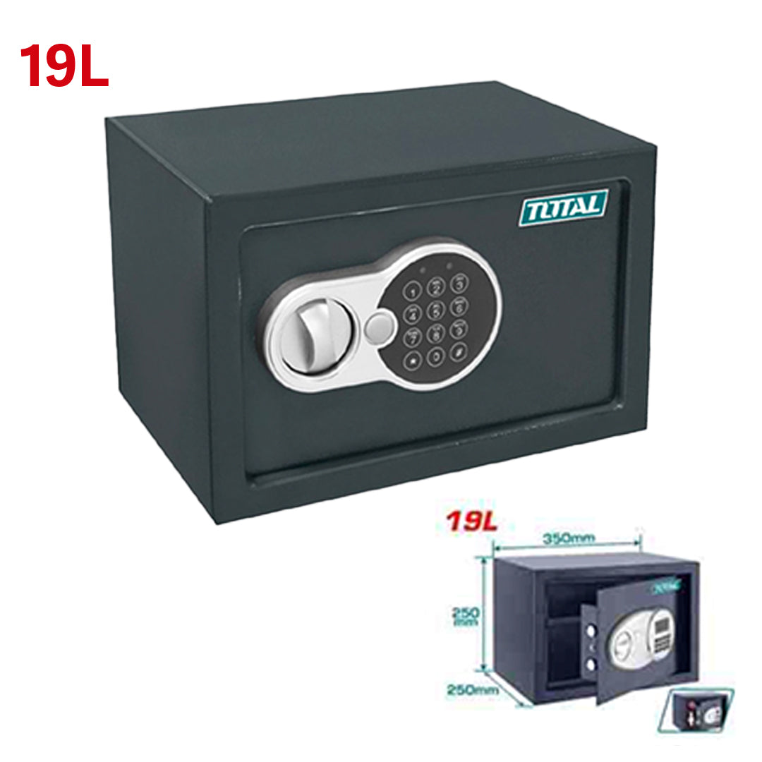 TOTAL 19L Electronic Safe (TESF2501) – High Security & Reliable Protection TOTAL 19L Electronic Safe (TESF2501) – High Security & Reliable Protection