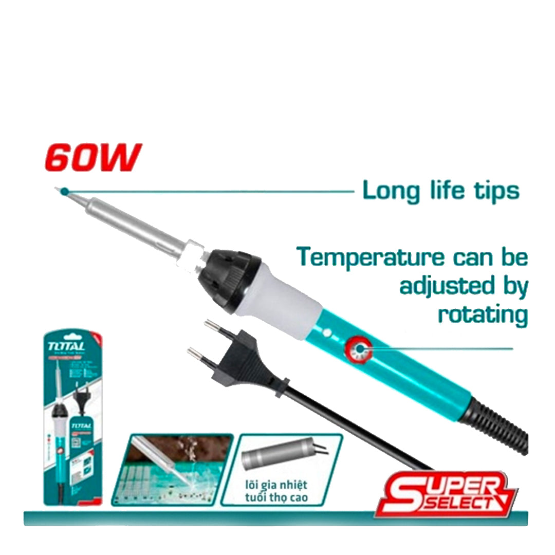 Total TET160831 60W Electric Soldering Iron – High Performance & Precision