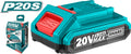 TOTAL Lithium-Ion battery pack 20V 2.0Ah (TFBLI20011)