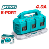 TOTAL P20S battery charger 6 ports 4.0A (TFCLI2064)