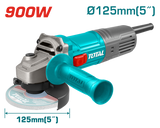 TOTAL Angle grinder 5" 900W  (TG10912556)