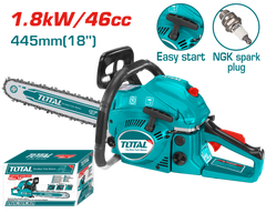 Total Gasoline Chain Saw 46cc 18" (TG5451811) – High-Power Cutting Tool