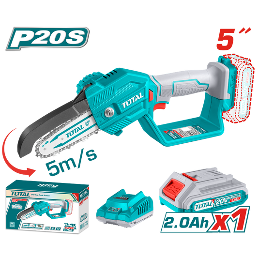 Total 5" Cordless Tree Pruning Saw | 20V – Precision & Power