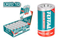 TOTAL Alkaline Battery D LR20 2PCS (THAB1D01)