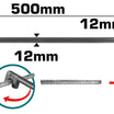 Total 10-12mm Rebar Bender (THBEB10122) – Heavy-Duty Metal Bending Tool