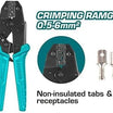 TOTAL Ratchet Crimping Plier Range 0.5-5.6mm2 (THCPC0506)