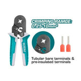 TOTAL THCPG2510-CRIMPING TOOLS FROM SIZE 0.25 TO 10MM