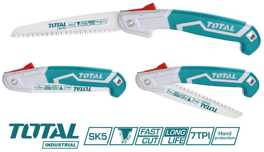 Total 7-Inch Folding Hand Saw | 18cm – Comfort and Power in One Total 7-Inch Folding Hand Saw | 18cm – Comfort and Power in One
