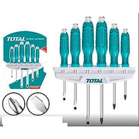 TOTAL THGSS35061-6Pcs go-through screwdriver set