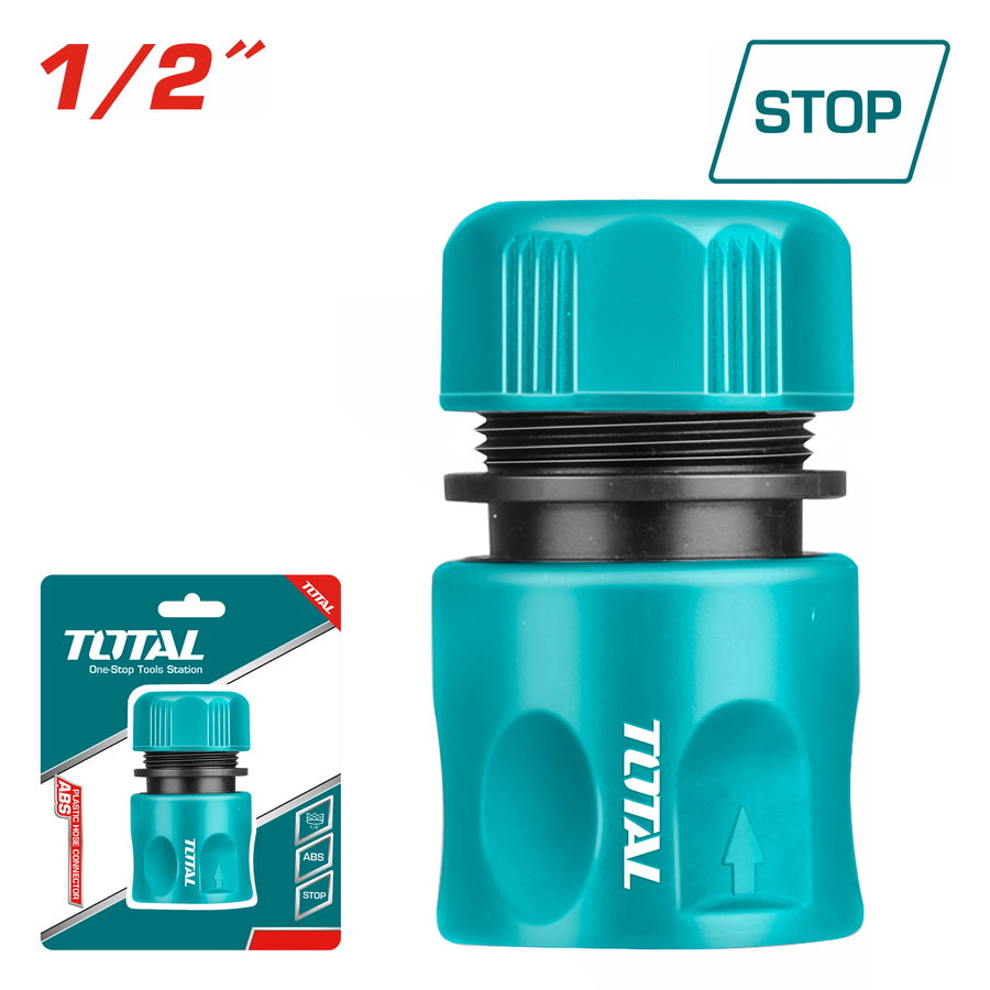 Total Quick Connector for 1/2 Inch Plastic Hose (THHCS01122) Total Quick Connector for 1/2 Inch Plastic Hose (THHCS01122)