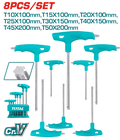 Total 8-Piece T-Handle Nut Driver Set (THHW80836)