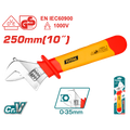 TOTAL Insulated adjustable wrench (THIADW101)