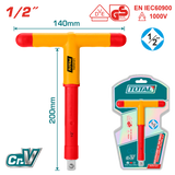 TOTAL 1/2" Insulated T-handle wrench (THITH121)