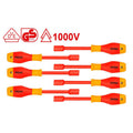 TOTAL 7 Pcs insulated nut screwdriver set 1000V (THKISD0701)