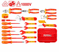 TOTAL insulated hand tools set 19PCS 1000Volt