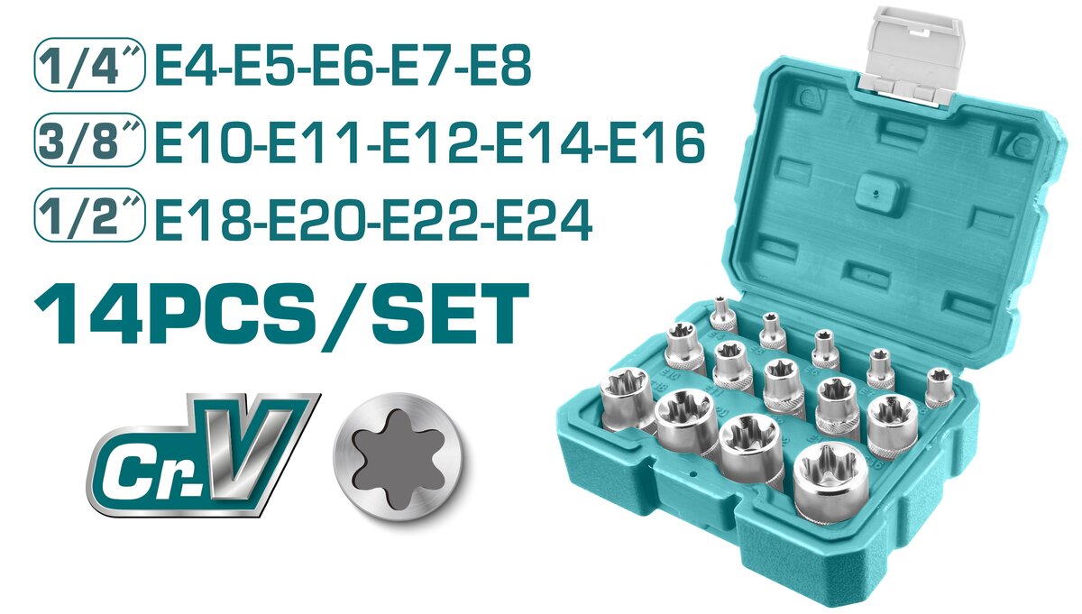 14-Piece Star Box Set by Total (THKTETS0114) 14-Piece Star Box Set by Total (THKTETS0114)