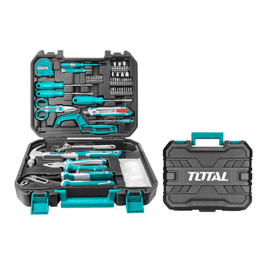 Total 130-Piece Tool Set – Complete for Home Repairs & Maintenance