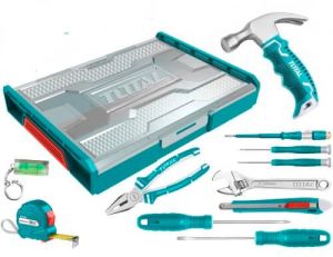 Total 11-Piece Hand Tool Set – Durable & Versatile for Home Use Total 11-Piece Hand Tool Set – Durable & Versatile for Home Use