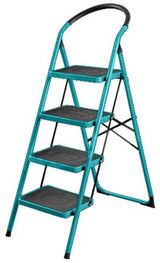 TOTAL Steel Ladder 4 Steps (THLAD09041)