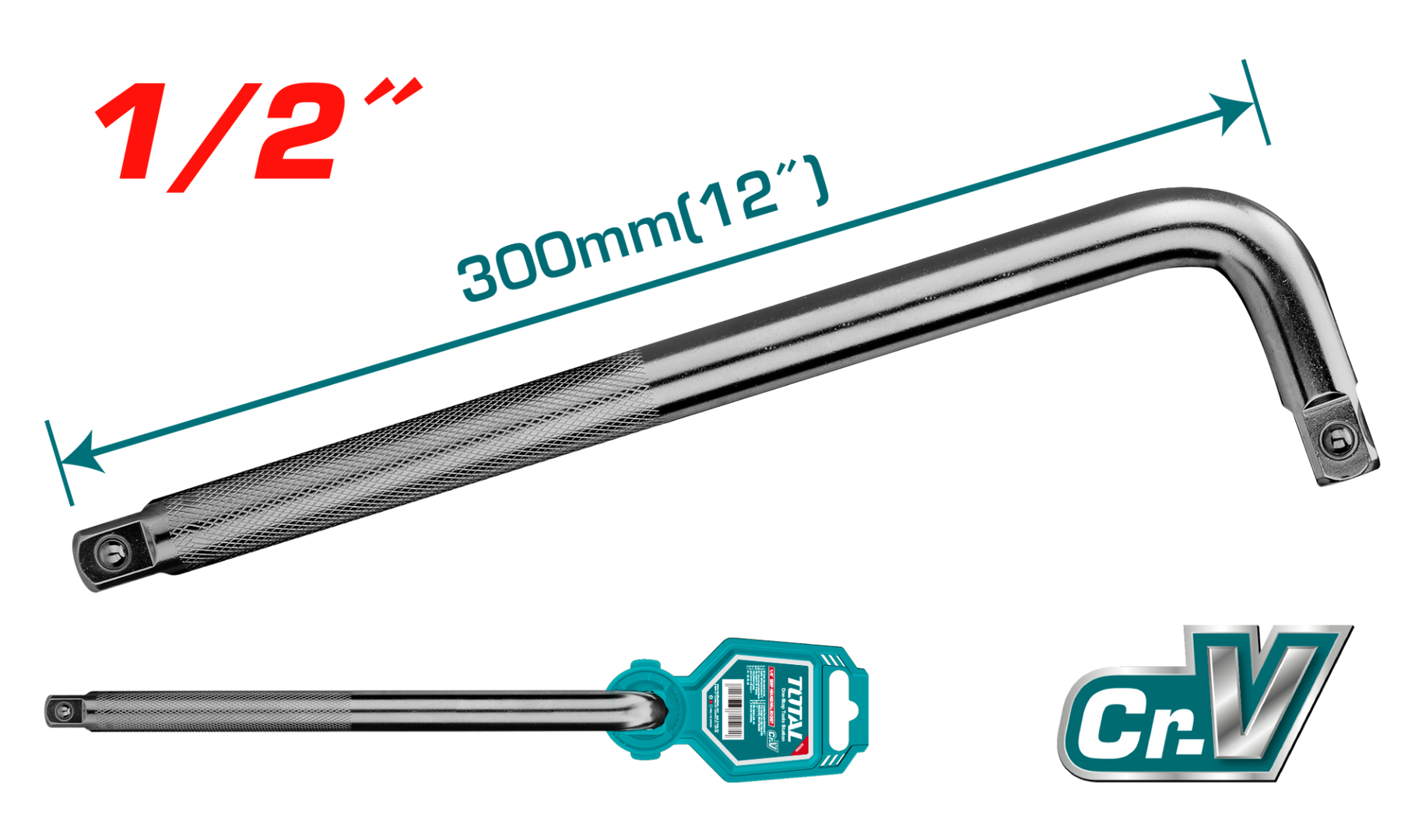 مقبض L 1/2″ من توتال (THLHD12121) مقبض L 1/2″ من توتال (THLHD12121)