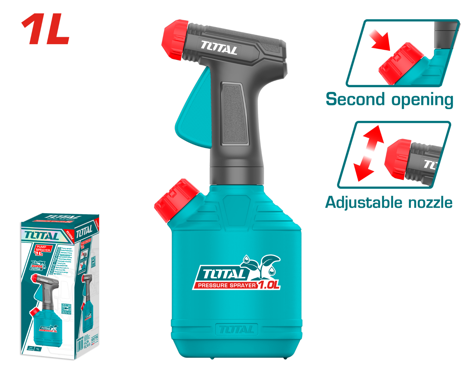 Total 1L Spray Pump | Durable & Easy to Use Total 1L Spray Pump | Durable & Easy to Use