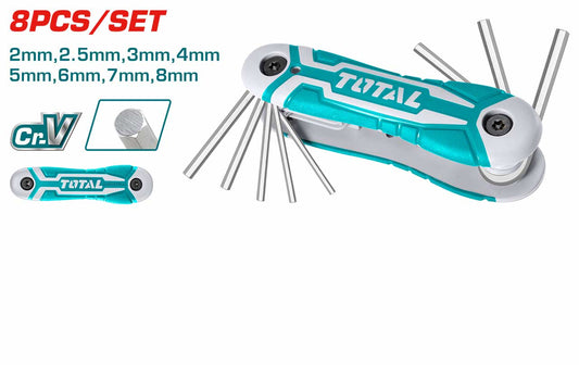 Total Pistol Grip Nut Driver Set of 8 (THT1061826)