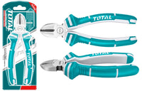 TOTAL Diagonal cutting pliers 6" | 160mm (THT130606P)